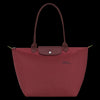 Pomegranate Le Pliage Green L Tote bag